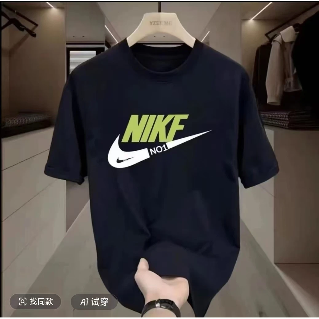 【一折粉丝福利】潮牌男女同款圆领百搭T恤