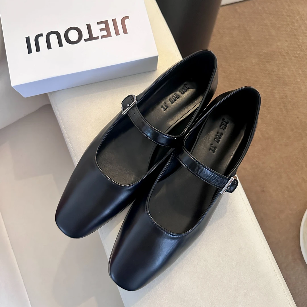 【JTJ】欧洲站25新款内增高玛丽珍鞋女单鞋