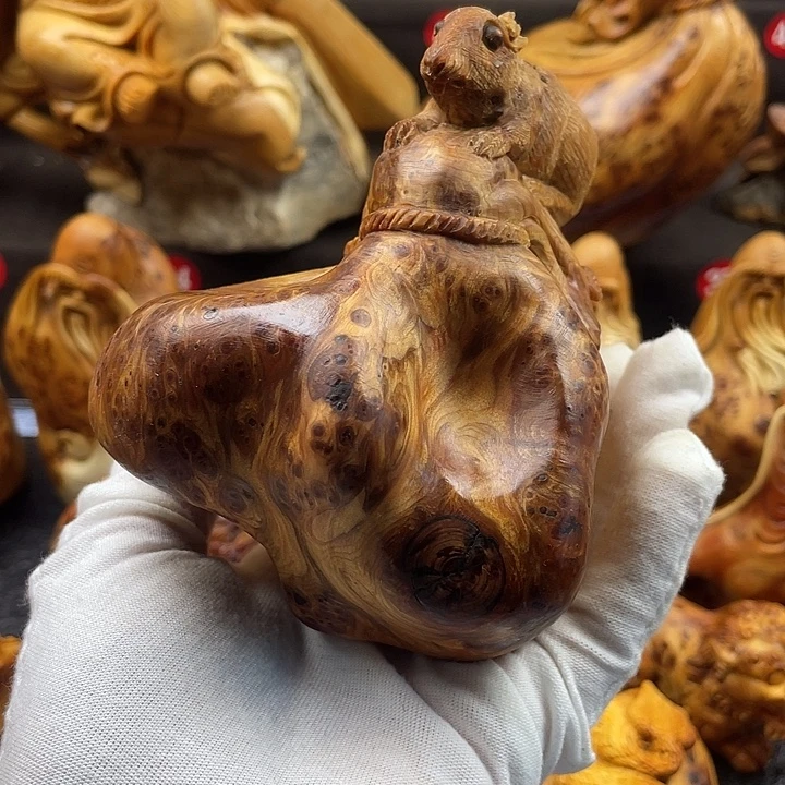 之***前柏木（崖柏）袋袋鼠钱