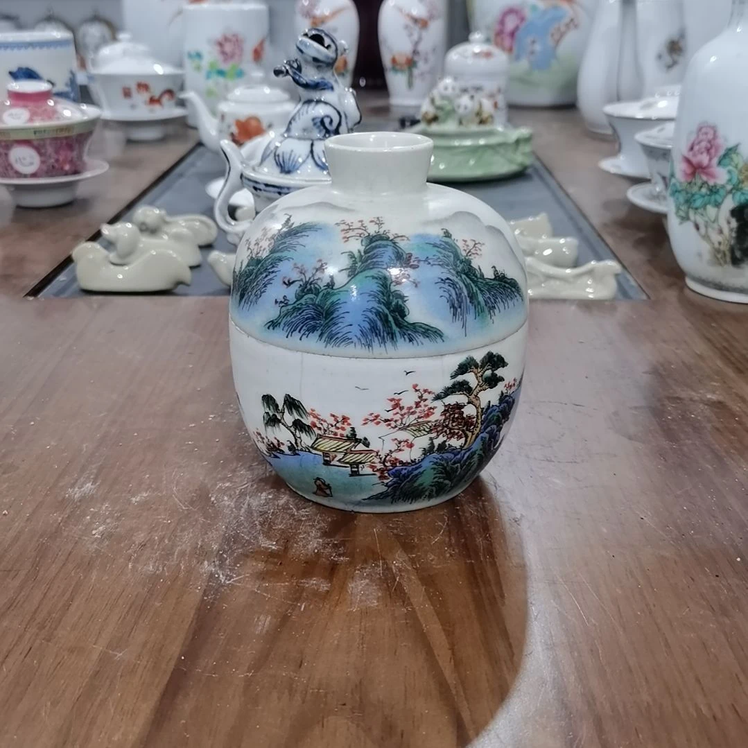 景德镇陶瓷工艺品爱*影