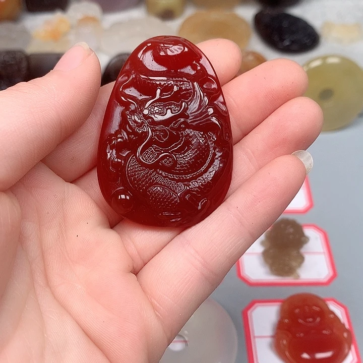 玛瑙/玉髓颈饰未镶嵌菜*