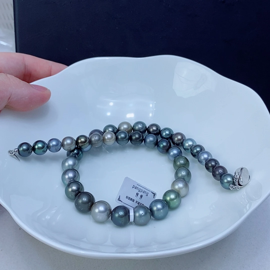 颈饰银S925镶嵌海水珍珠