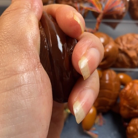 橄榄核吊坠巴西玉华独款三面