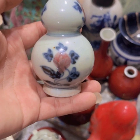 摆件葫芦瓶纯手工制作
