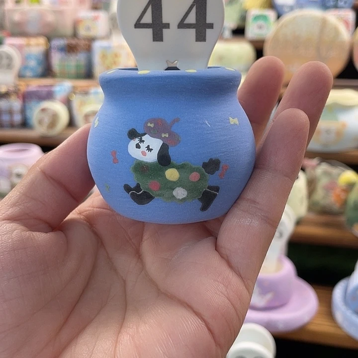 44…..手工手绘花盆