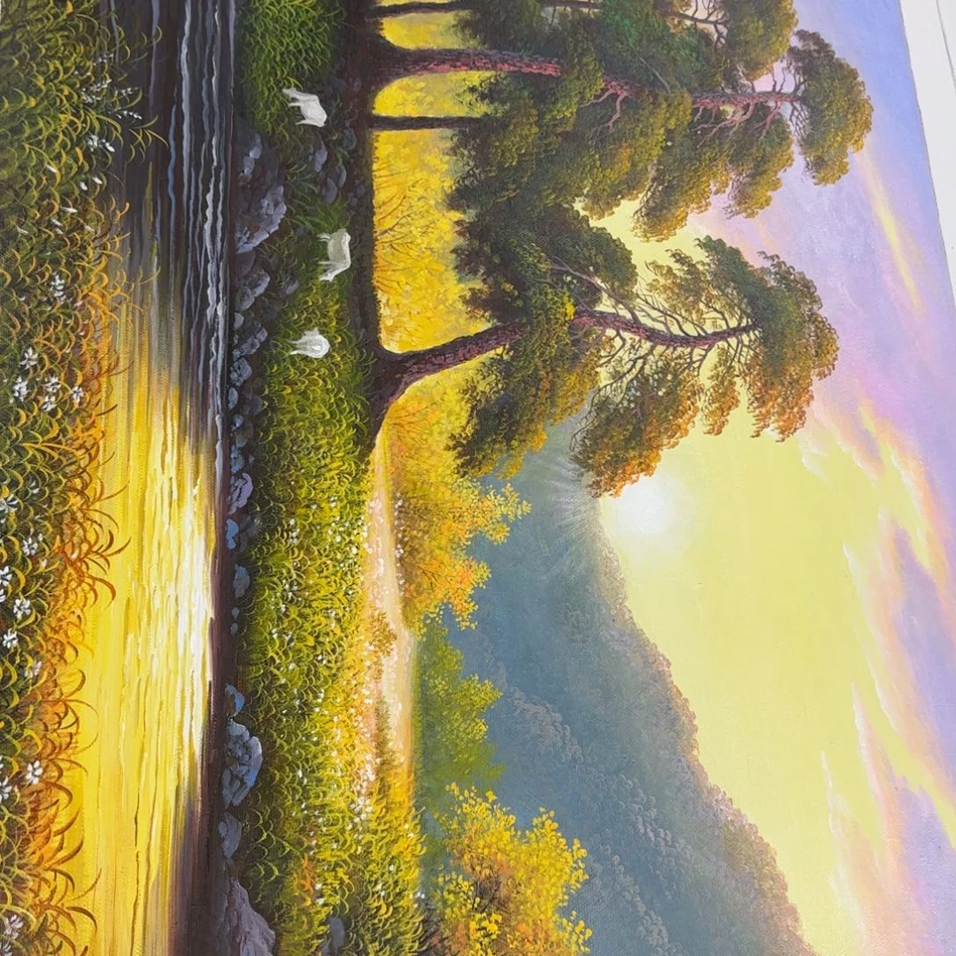 油画你在我心里是