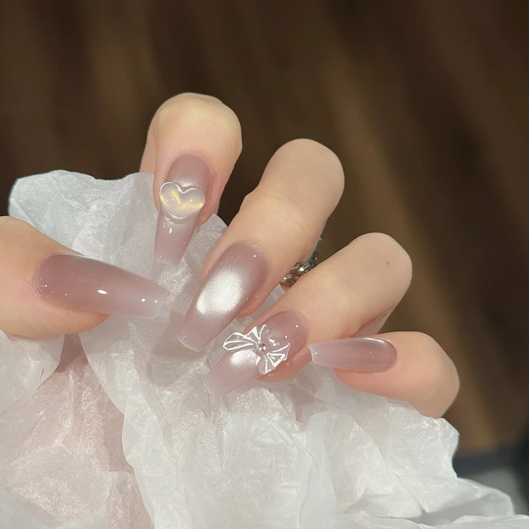 SHISANYUE【情窦】·孤品·高质感纯手工穿戴式美甲·十片