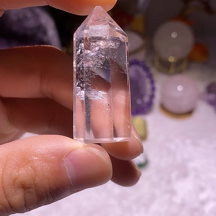 未镶嵌紫晶珠宝半成品