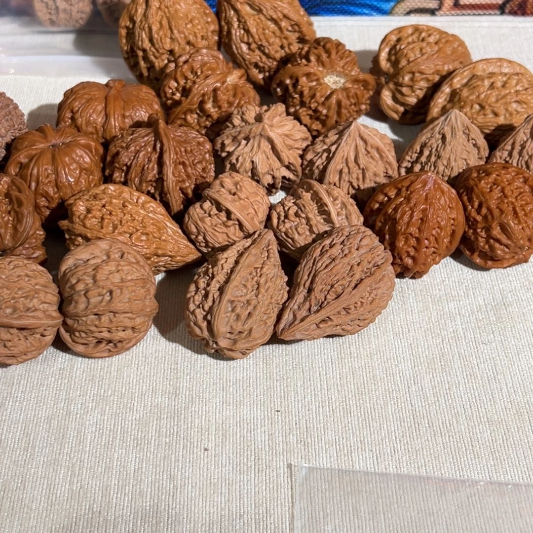 尚***计把件文玩核桃南瓜墩9元