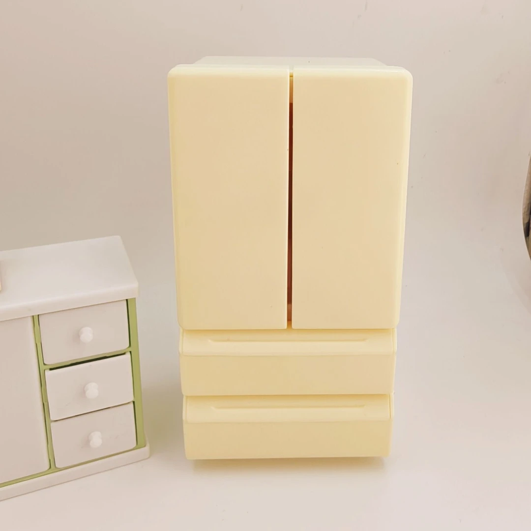 【灯光家用冰箱】微缩过家家创意可爱家居摆件
