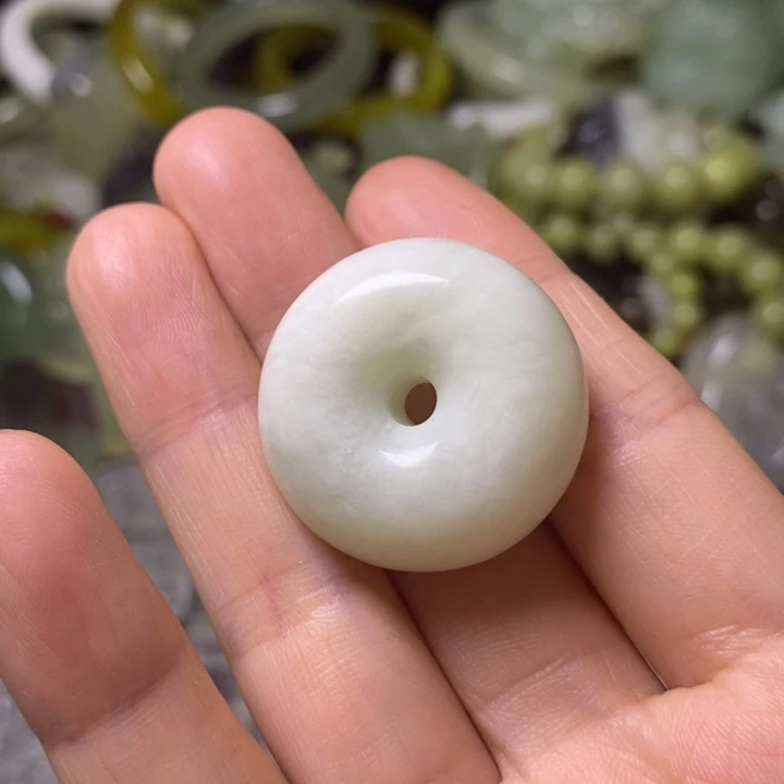 岫玉天然岫玉挂件未镶嵌