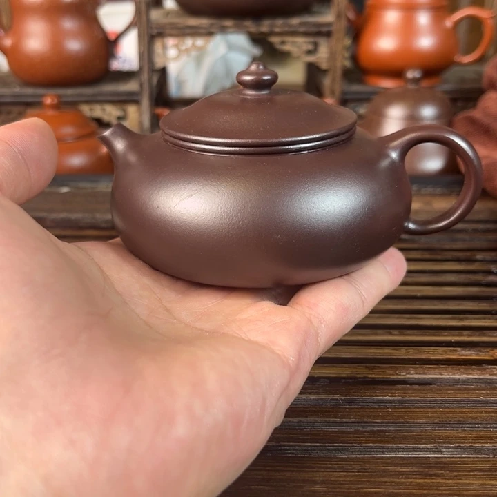 茶壶紫砂原矿紫砂手工制作