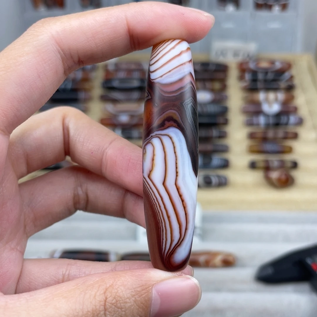 守***白玛瑙/玉髓合金颈饰