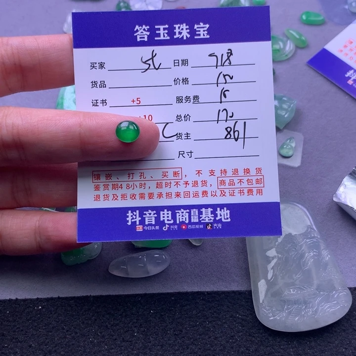 颈饰未镶嵌翡翠s***e