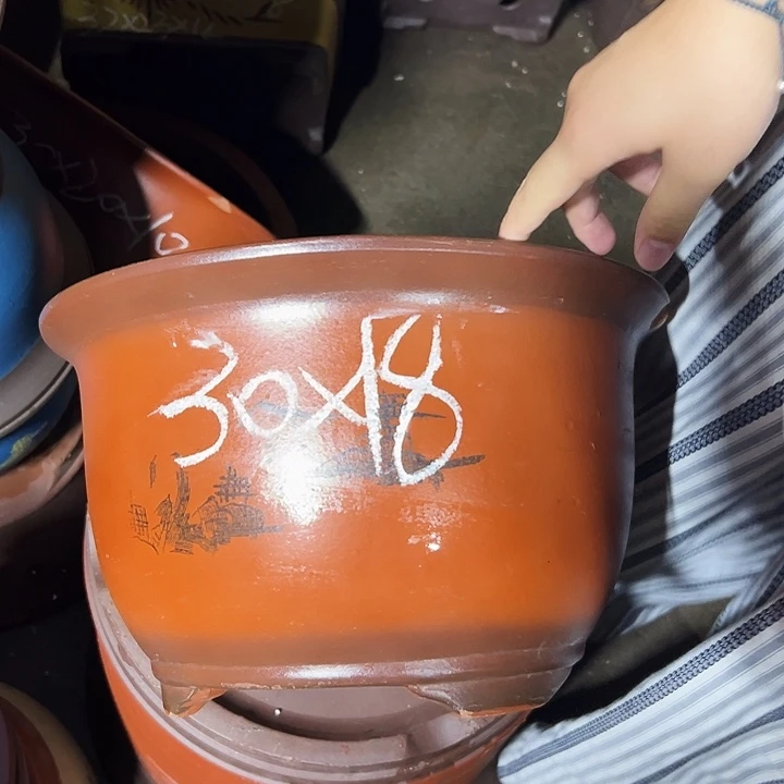 30紫气东来花盆花盆×2