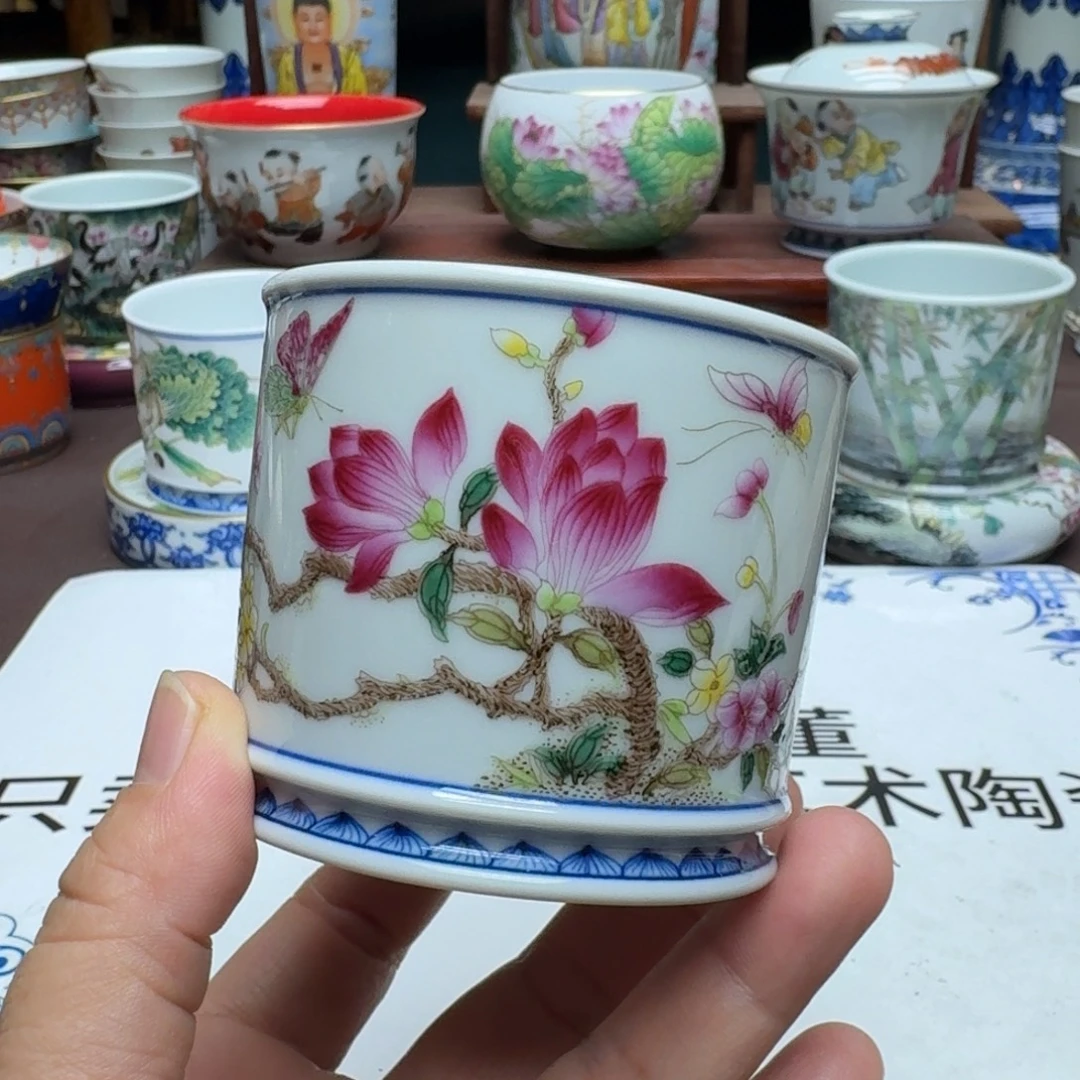 景德镇手工手绘展示