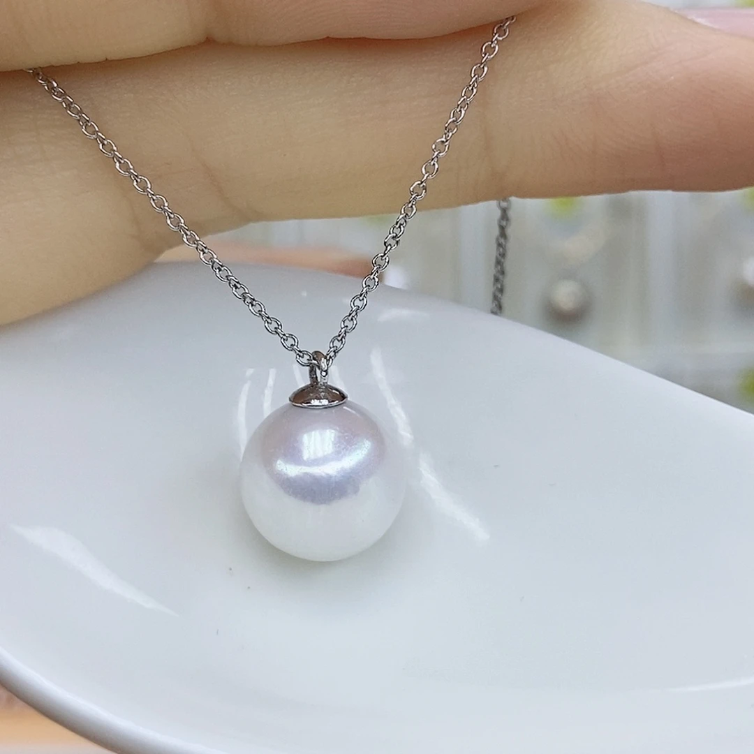 合金淡水珍珠吊坠(赠链)