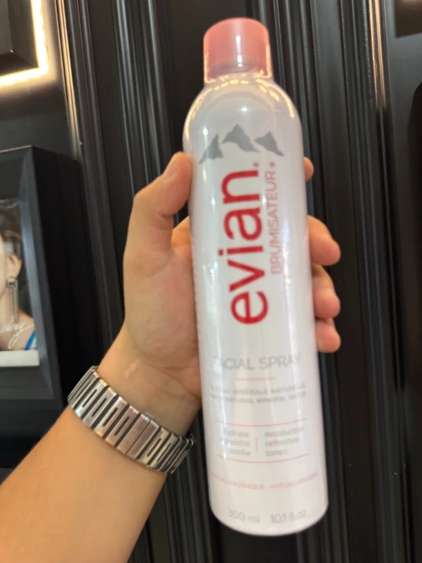 （粉色）天然矿泉水补水喷雾300ml 敏感肌可用定妆控油爽肤水