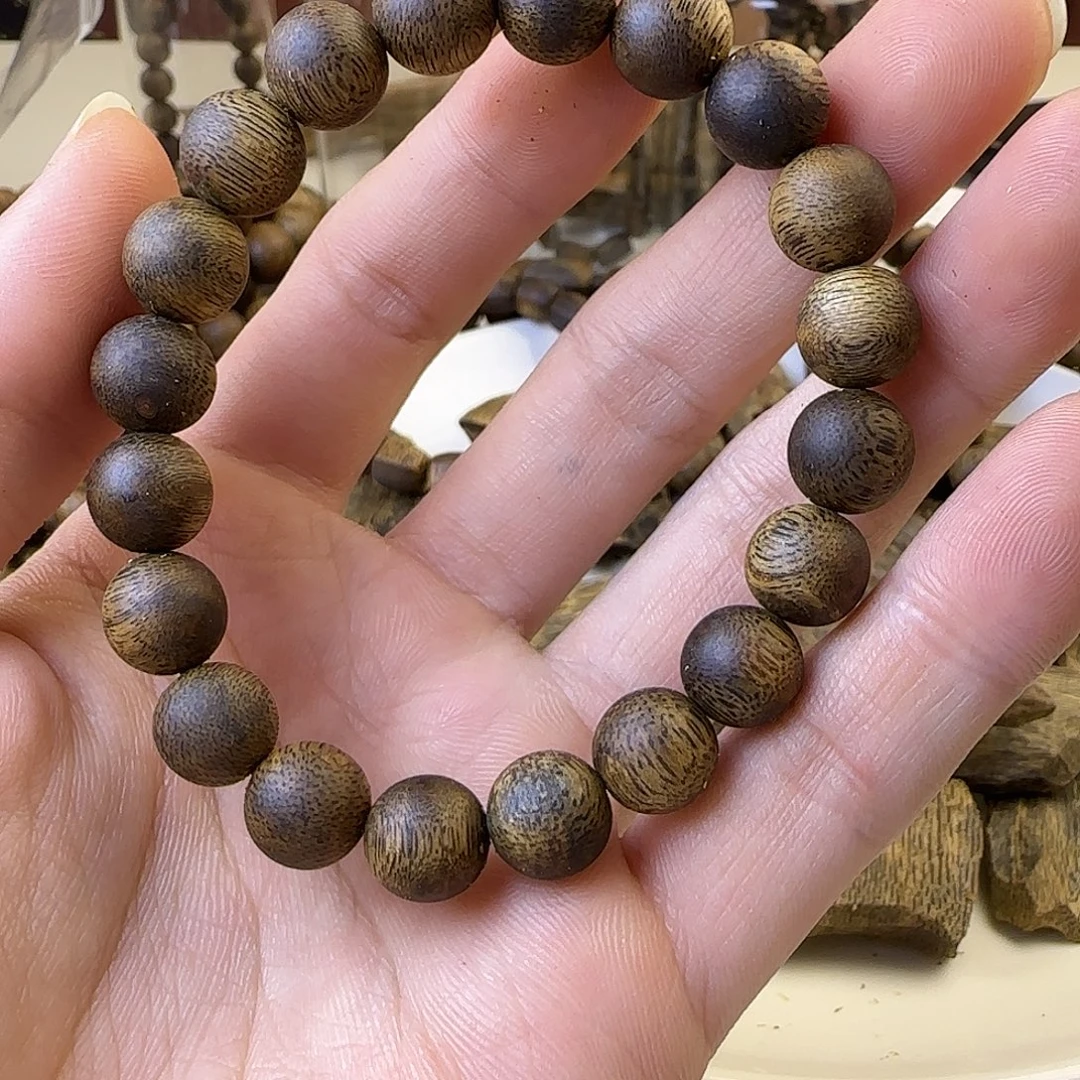 沉香碎屑沉香➕1.0圆珠单圈99沉