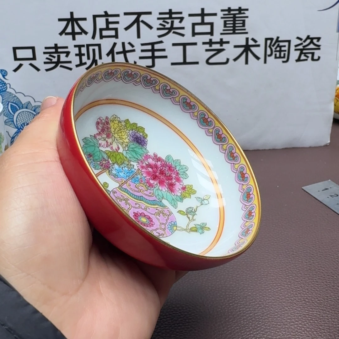 景德镇手工手绘展示