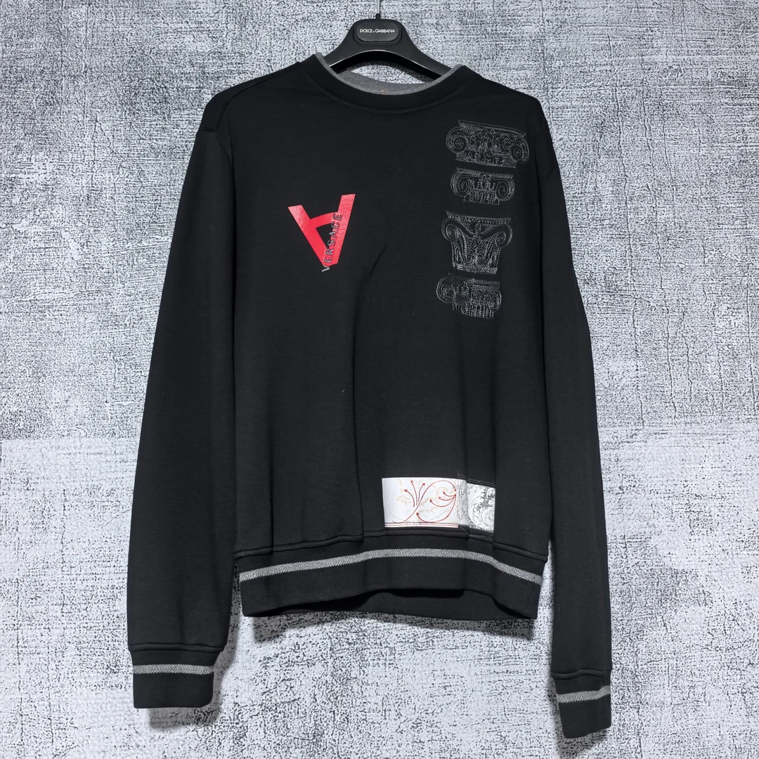 99新 VERSACE/范思哲 印花秀款长袖40963