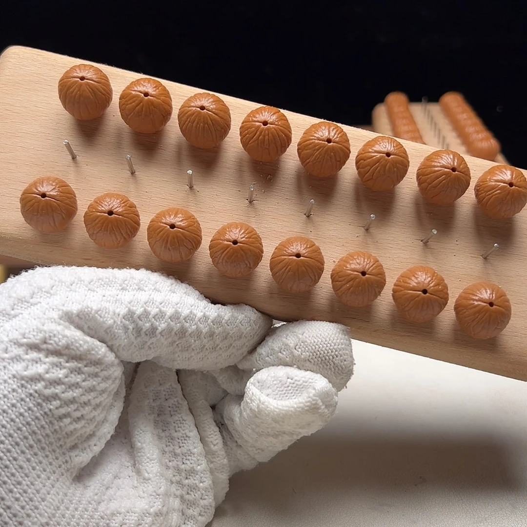 猴头核桃手串喜****?猴头核桃原皮聚宝盆