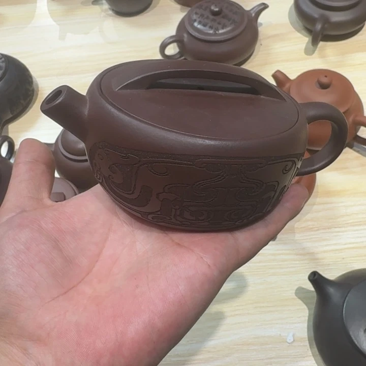 紫砂茶壶宜兴紫砂微瑕