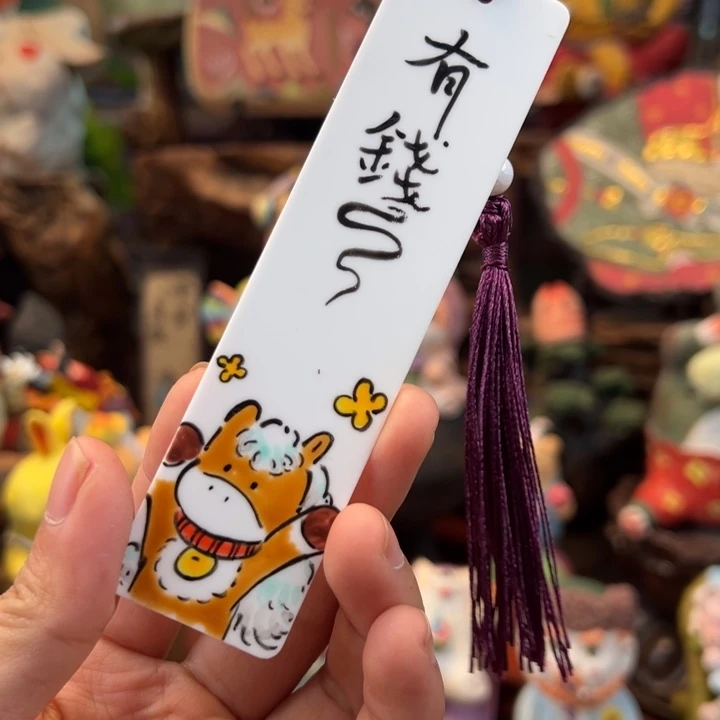 陶摆件小镇青花每日有新品