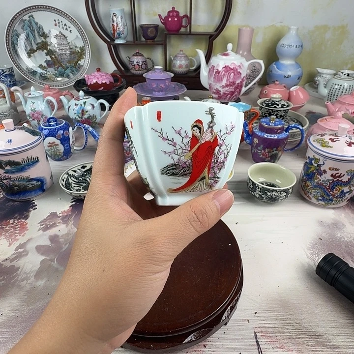 摆件景德镇陶瓷老厂瓷9