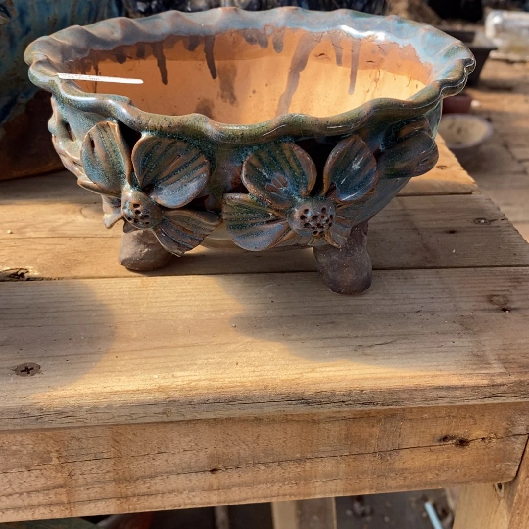 13号多肉盆口径17瑕疵，补色