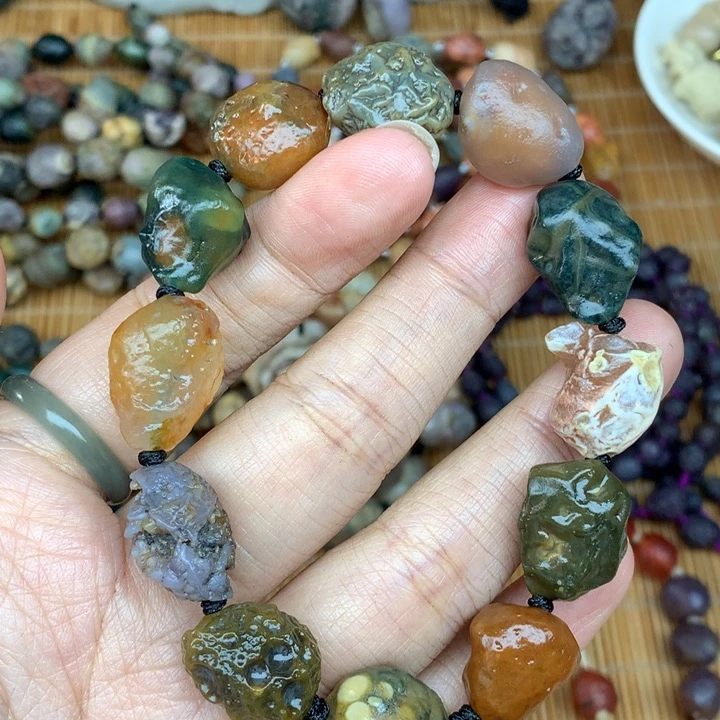 玛瑙/玉髓珠宝半成品未镶嵌凌****室