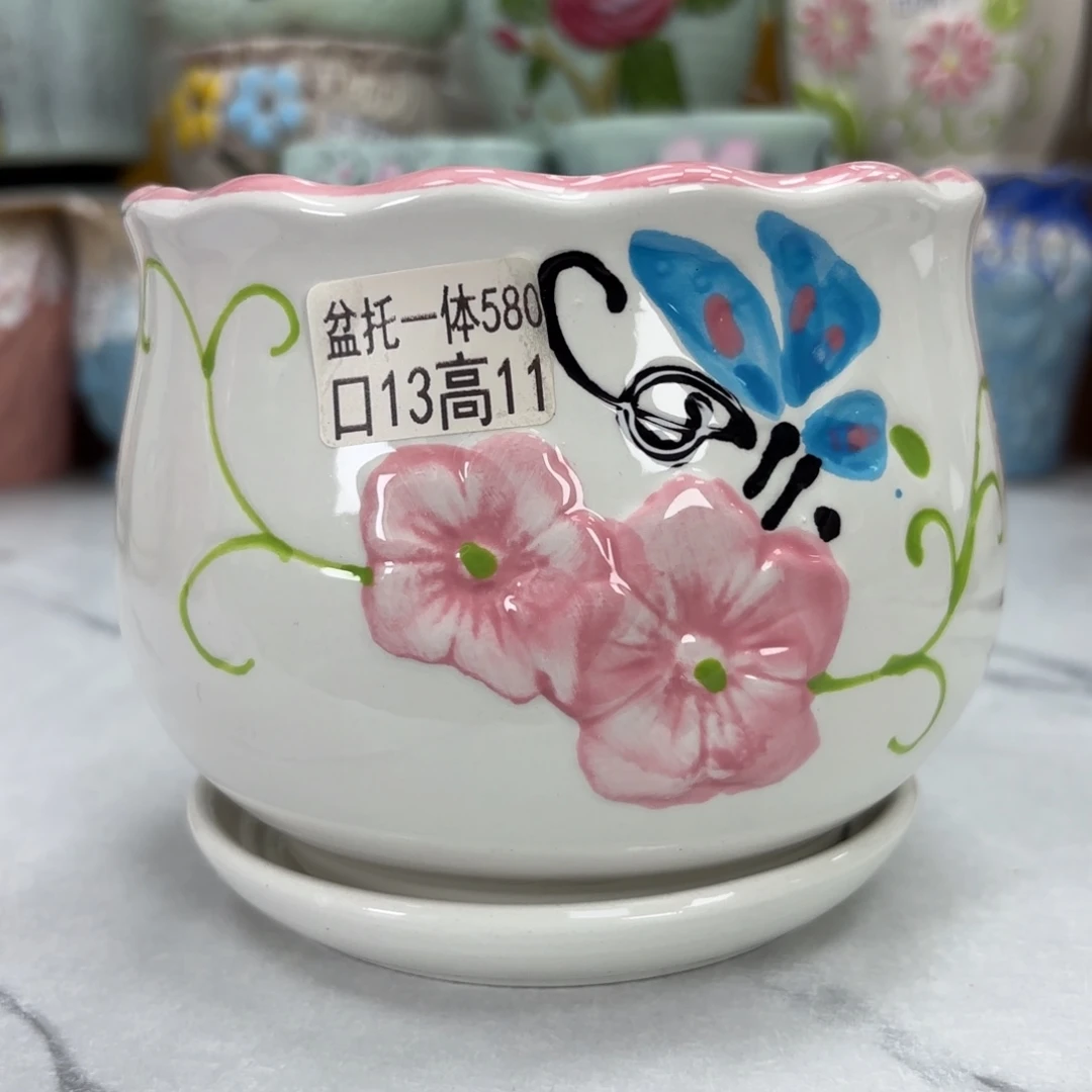 @夏西陶瓷花盆@@5580