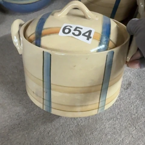 泥塑磁州窑出口尾货土砂锅遐思品