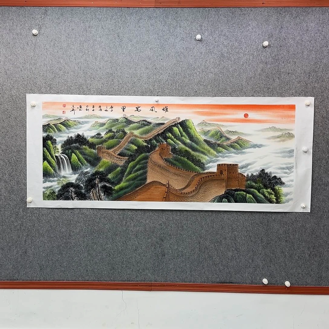 书法作品多次参加