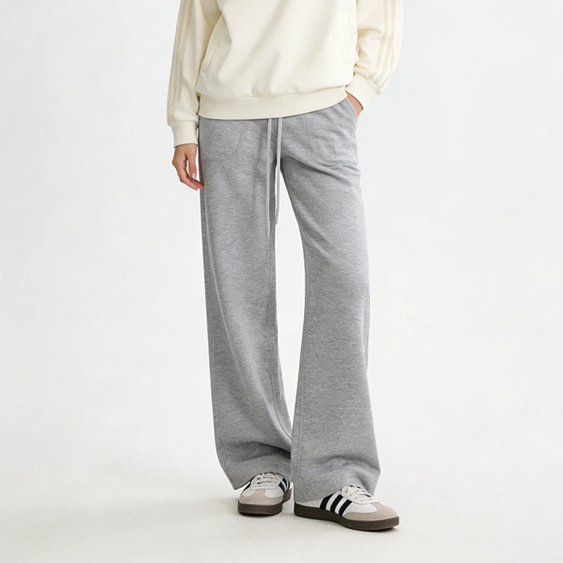 Janemo/茧墨10A莫代尔云朵运动瑜伽直筒裤 简约休闲通勤时尚百搭