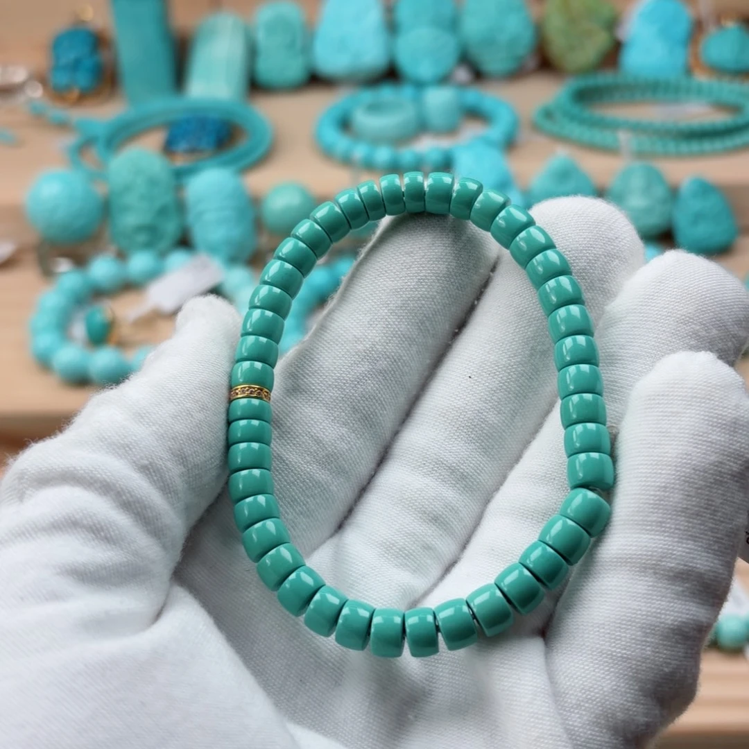 绿松石未镶嵌珠宝奇石