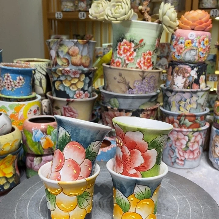 景德镇艺术手绘作品