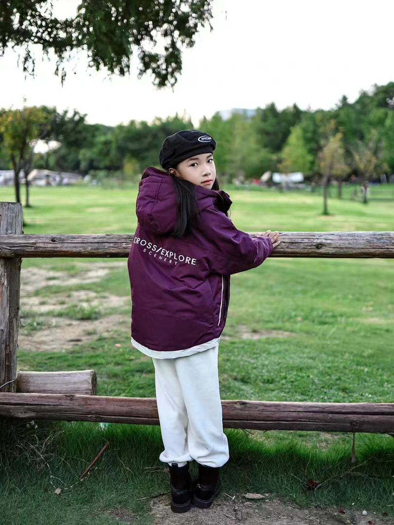 【杨杨}高级紫色羽羽服