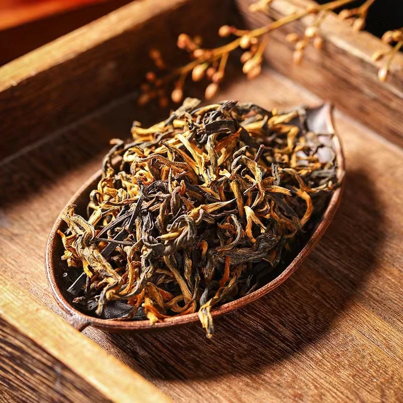 云南普洱特产金丝蜜芽红 。香甜柔滑春尖春芽