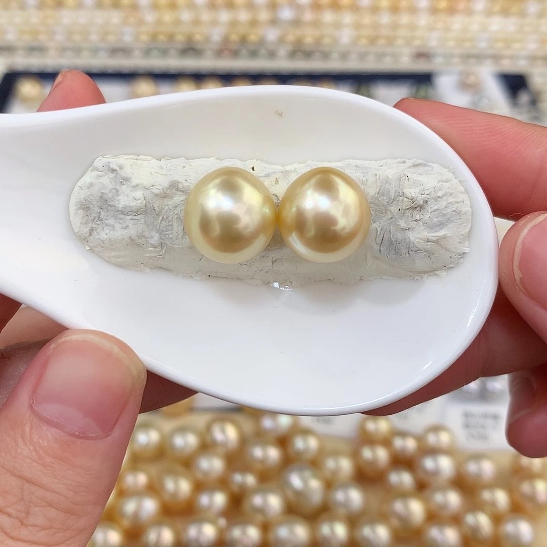 未镶嵌金珠12.3-12.4mm #251海水珍珠