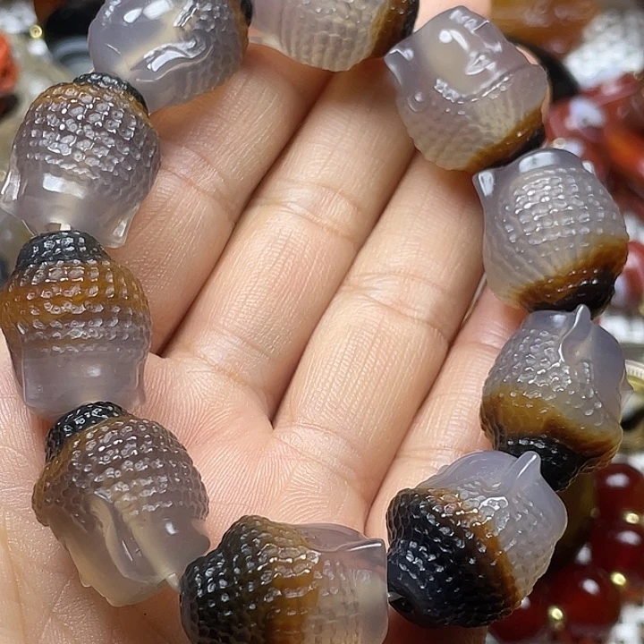 玛瑙/玉髓未镶嵌颈饰