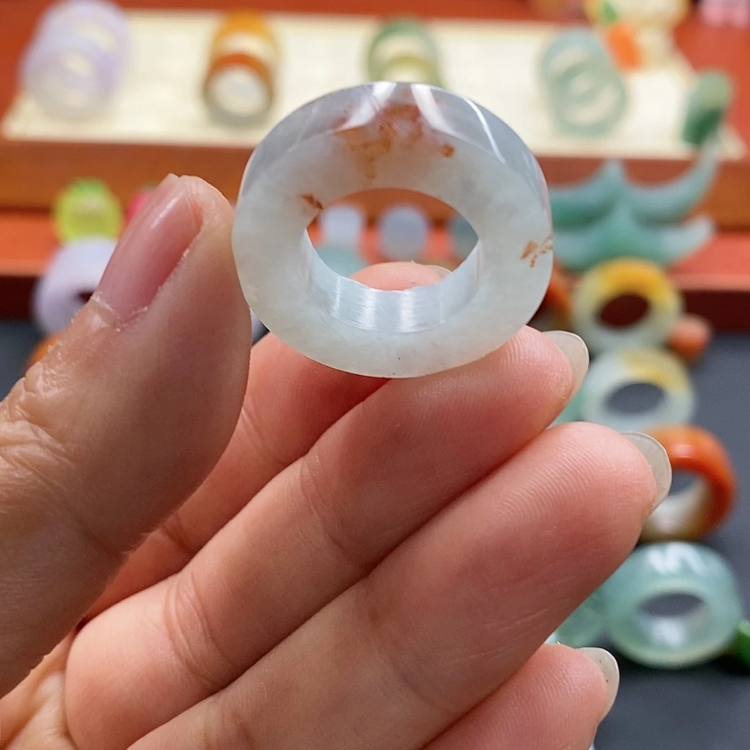 定制翡翠未镶嵌9-18圈口