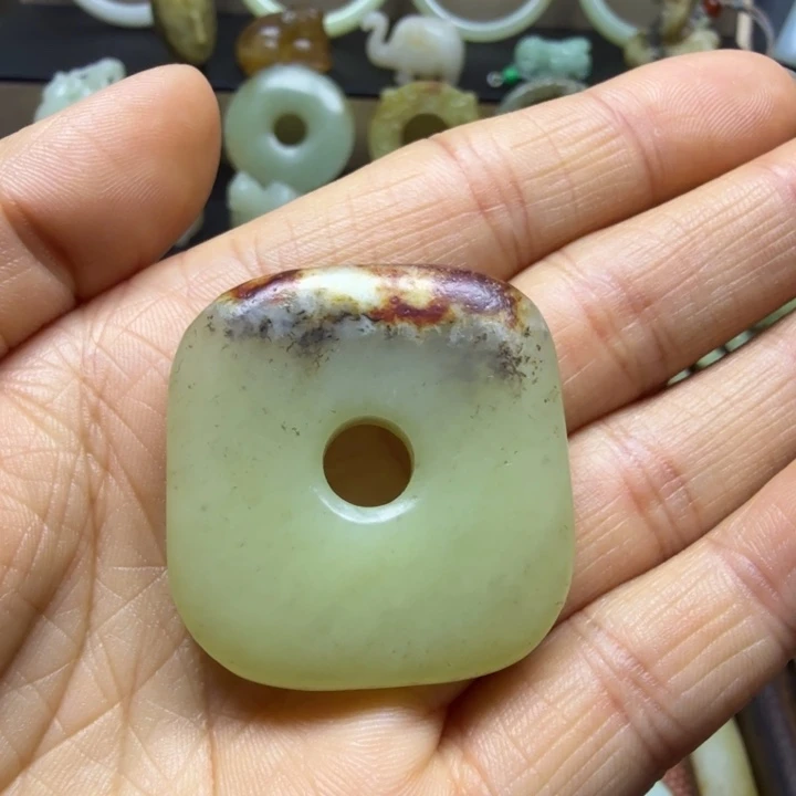 安***茶和田玉未镶嵌手链