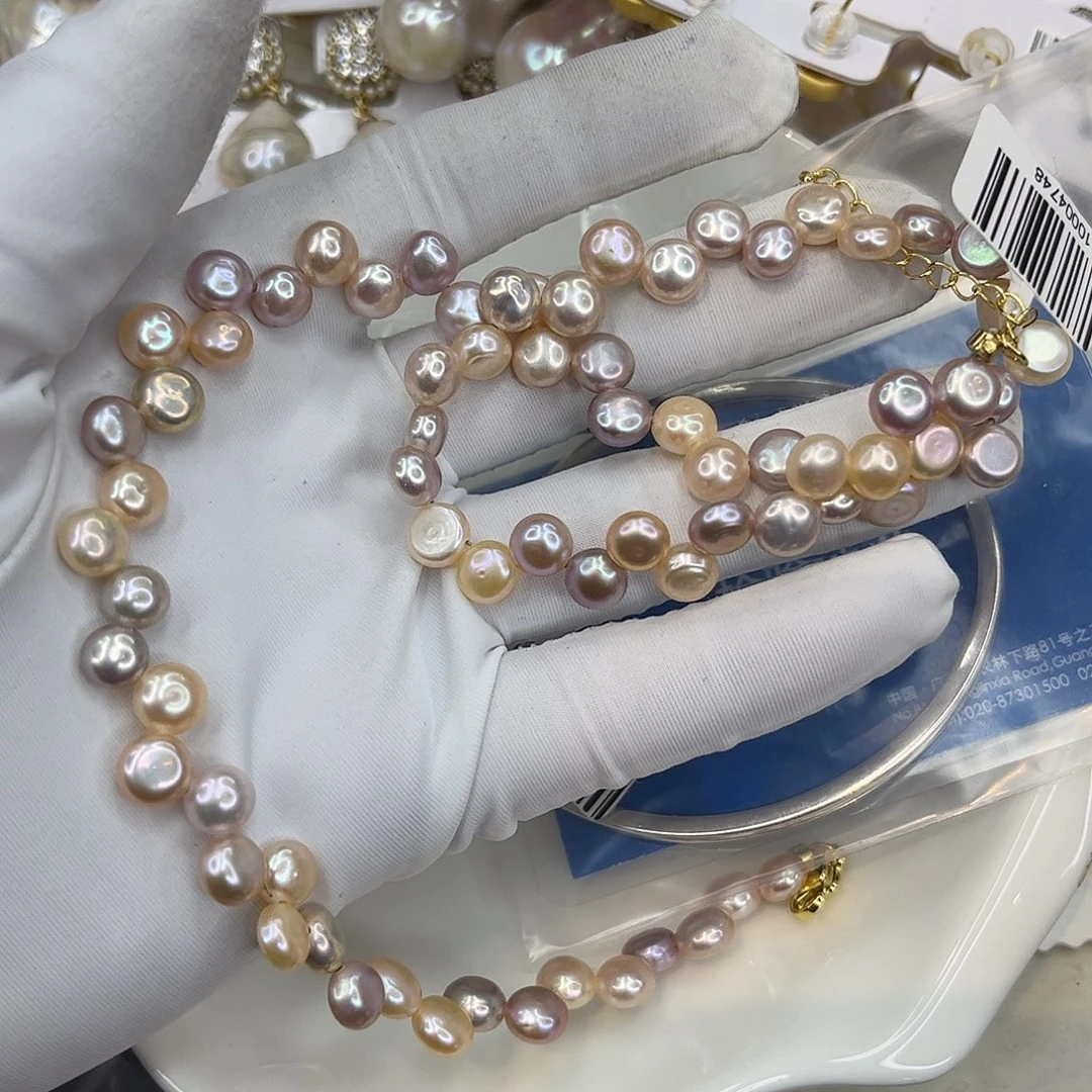 耳饰合金淡水珍珠