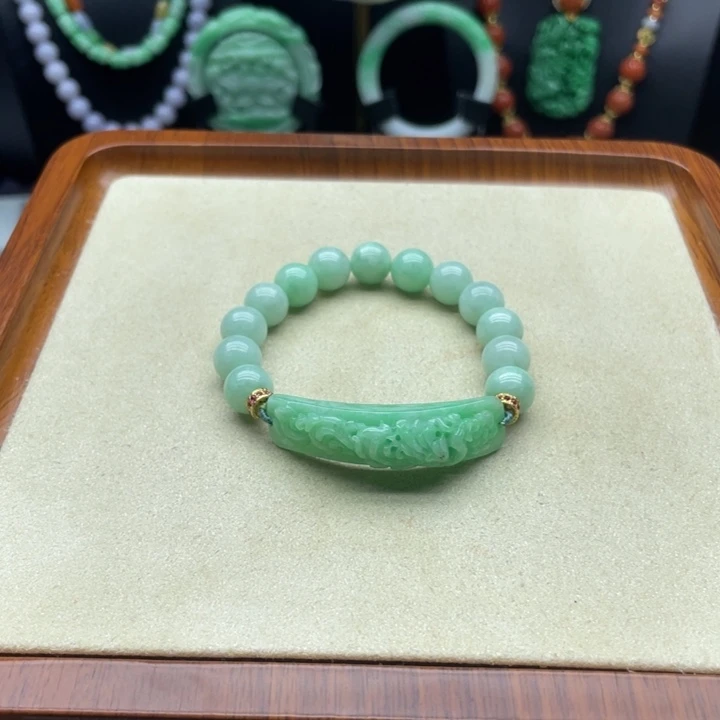 翡翠未镶嵌手链翡翠手串