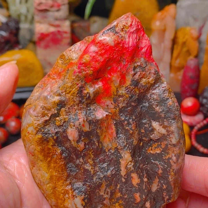 昌化鸡血石昌化鸡血石原石