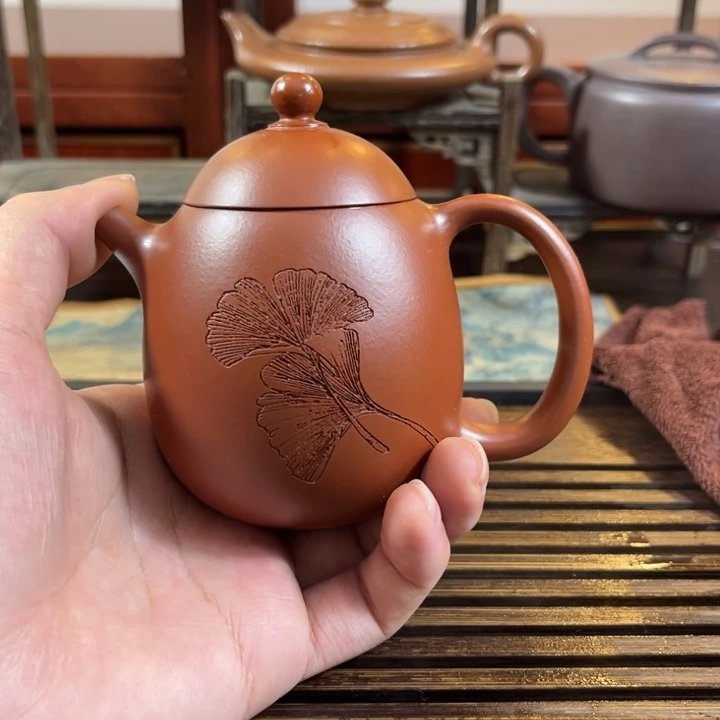 紫砂茶壶原矿紫砂半手工制作