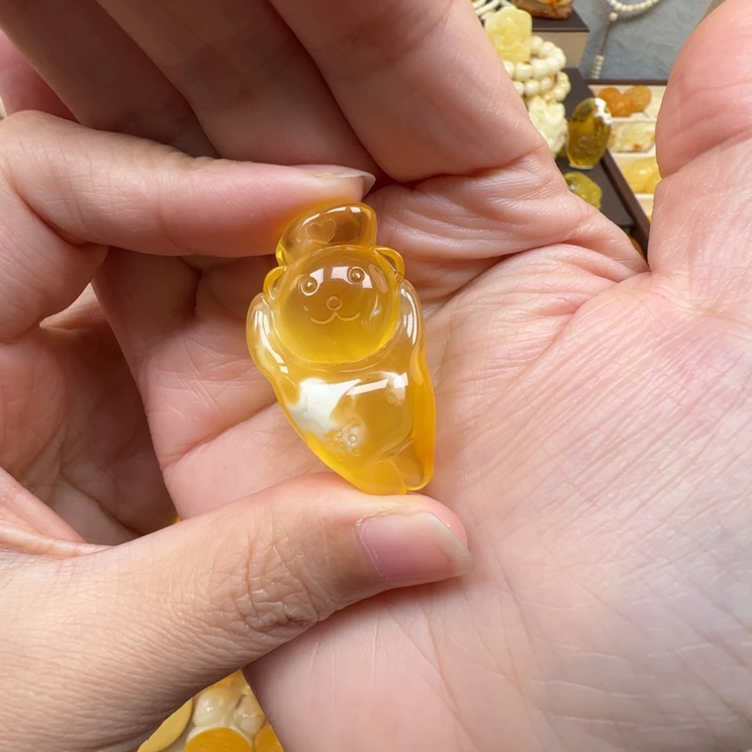 蜜蜡未镶嵌裸石蜜蜡