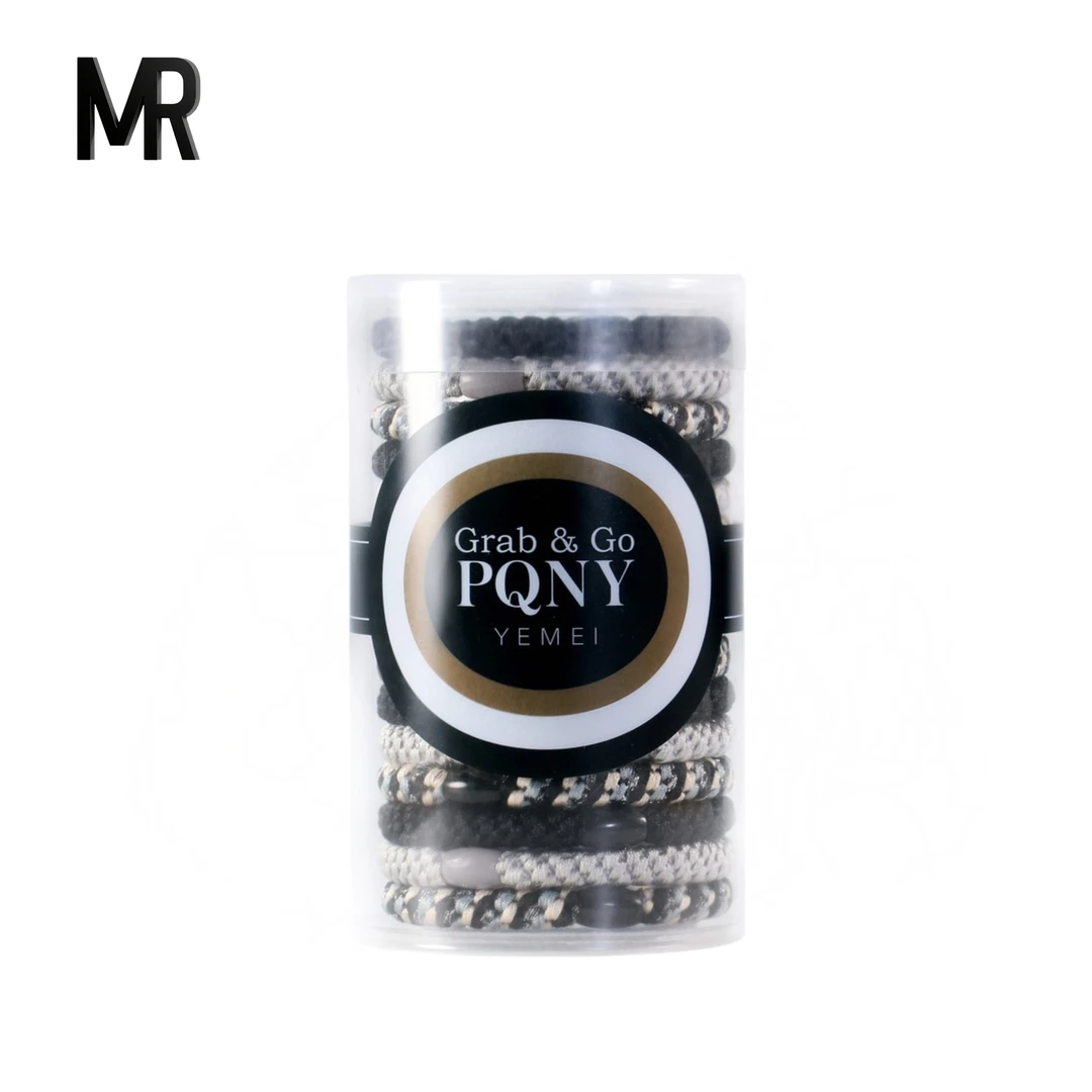 璀璨黑发圈透明（十五个）黑色皮筋