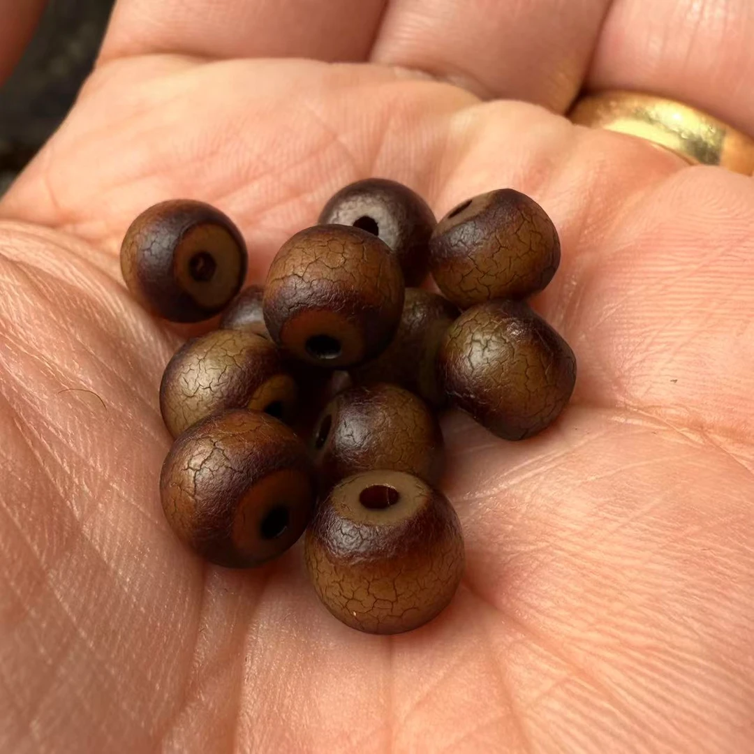 藏传大年份菩提根散珠 尺寸0.88